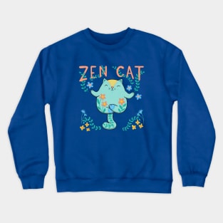 Zen Cat Crewneck Sweatshirt